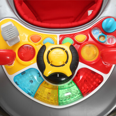 Daliya® BELLINO 4in1 Spiel- und Lauflernwagen (Rot)