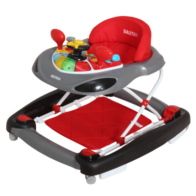 Daliya® BELLINO 4in1 Spiel- und Lauflernwagen (Rot)