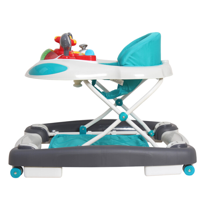Daliya® BELLINO 4in1 Spiel- und Lauflernwagen (Türkis)