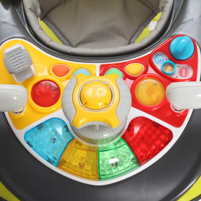Daliya® BELLINO 4in1 Spiel- und Lauflernwagen (Limonengrün)