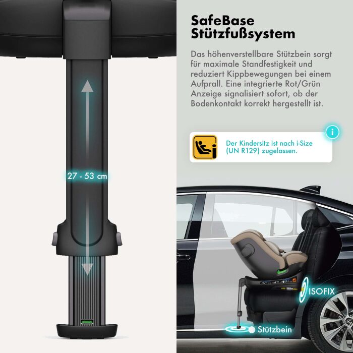 Daliya® BRAVO 360° i-Size Auto-Kindersitz (Farbauswahl)