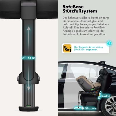 Daliya® BRAVO 360° i-Size Auto-Kindersitz (Farbauswahl)