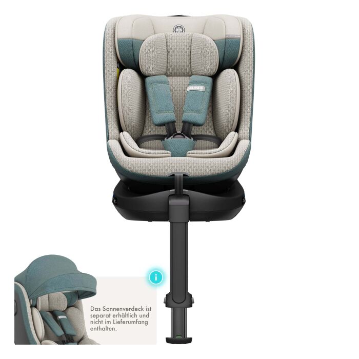 Daliya® BRAVO 360° i-Size Auto-Kindersitz (Hellgrün)