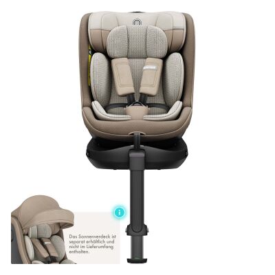 Daliya® BRAVO 360° i-Size Auto-Kindersitz (Beige)