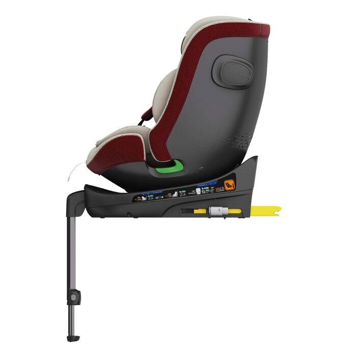 Daliya® BRAVO 360° i-Size Auto-Kindersitz (Rot)
