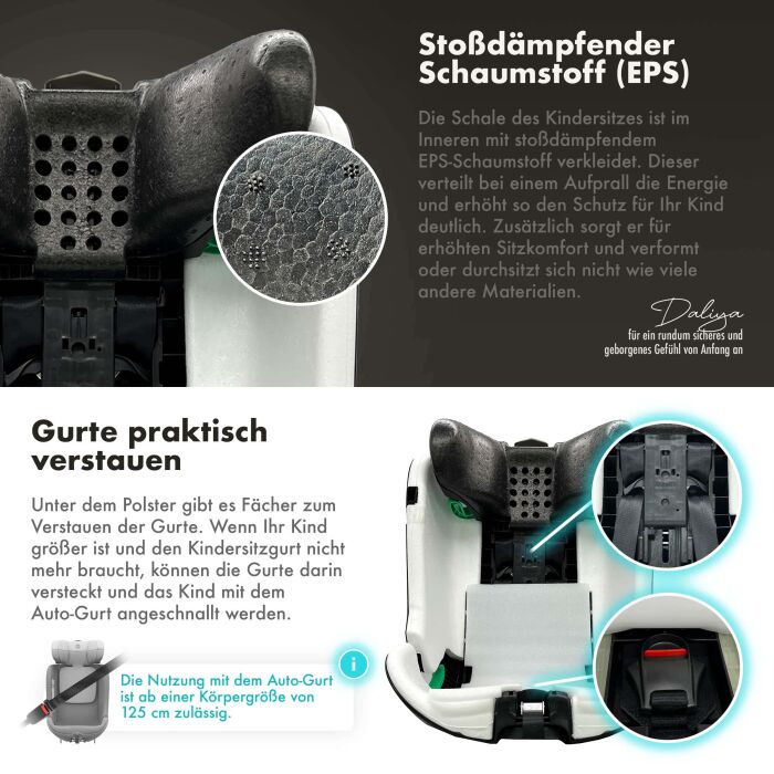 Daliya® BRAVO 360° i-Size Auto-Kindersitz (Dunkelblau)