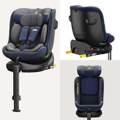 Daliya® BRAVO 360° i-Size Auto-Kindersitz (Dunkelblau)