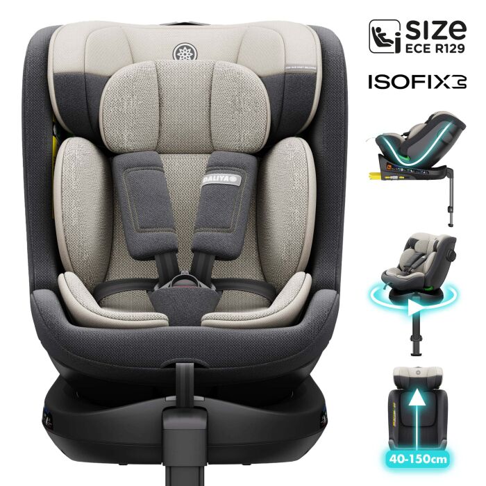 Daliya® BRAVO 360° i-Size Auto-Kindersitz...