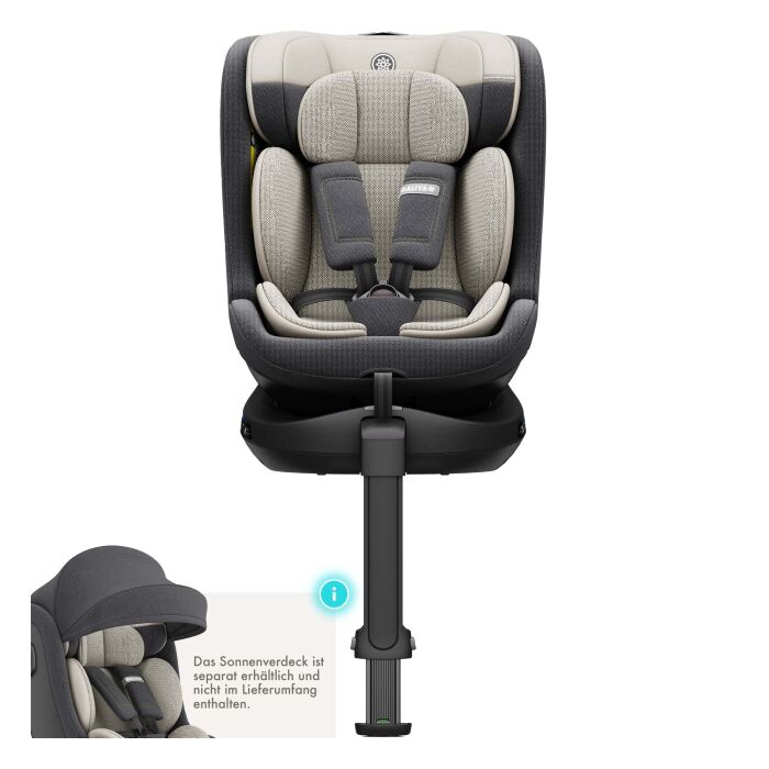 Daliya® BRAVO 360° i-Size Auto-Kindersitz (Dunkelgrau)