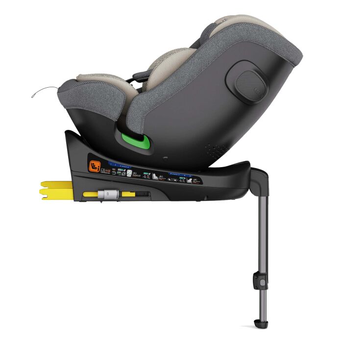 Daliya® BRAVO 360° i-Size Auto-Kindersitz (Hellgrau)