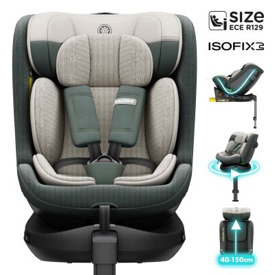 Daliya® BRAVO 360° i-Size Auto-Kindersitz...