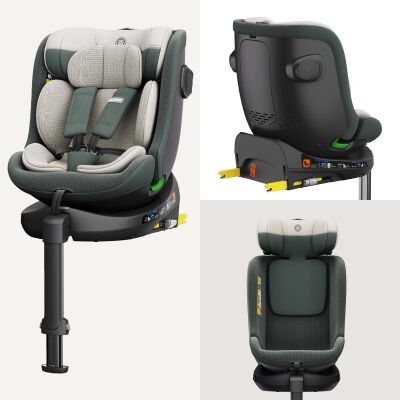Daliya® BRAVO 360° i-Size Auto-Kindersitz (Grün)