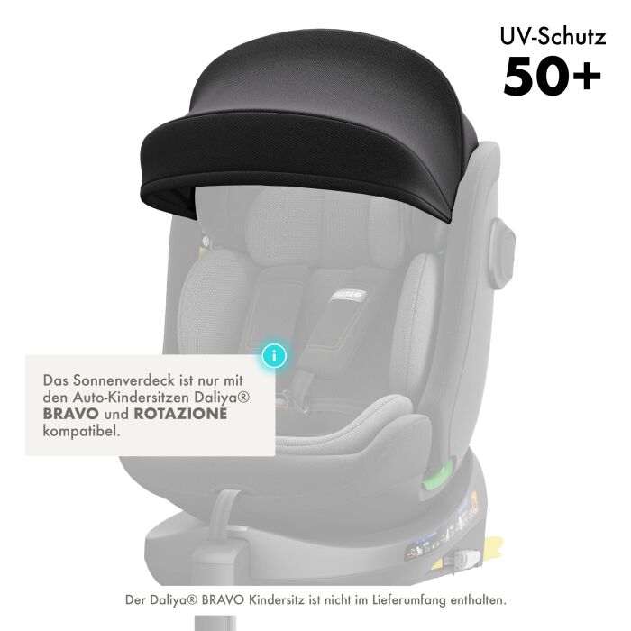 Daliya® BRAVO Sonnenverdeck (Schwarz)