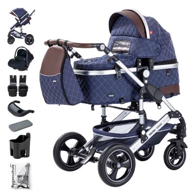 Daliya® BAMBIMO 3in1 Kinderwagen und Buggy mit...