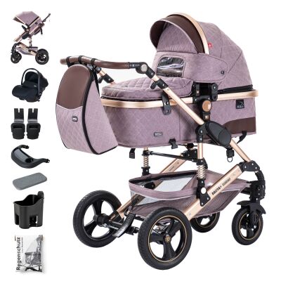 Daliya® BAMBIMO 3in1 Kinderwagen und Buggy mit...