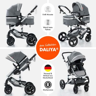 Daliya® BAMBIMO 2in1 Kinderwagen & Buggy (Farbauswahl)