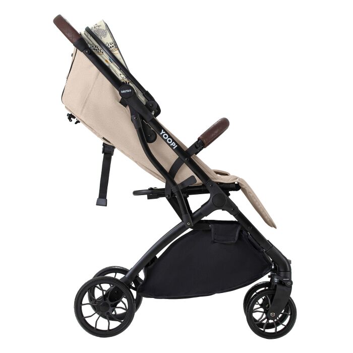Daliya® YOOPI Reisebuggy, kompakt faltbar, mit Teleskopgriff, Flugzeug Buggy