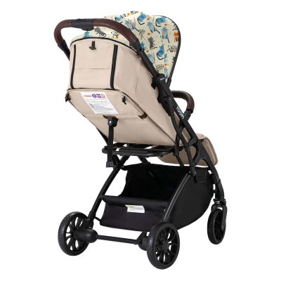 Daliya® YOOPI Reisebuggy, kompakt faltbar, mit Teleskopgriff, Flugzeug Buggy