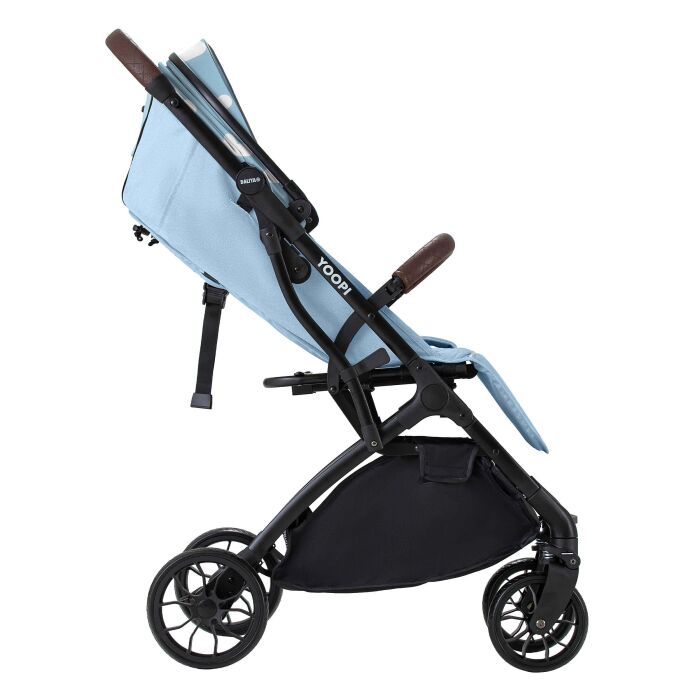 Daliya® YOOPI Reisebuggy, kompakt faltbar, mit Teleskopgriff, Flugzeug Buggy