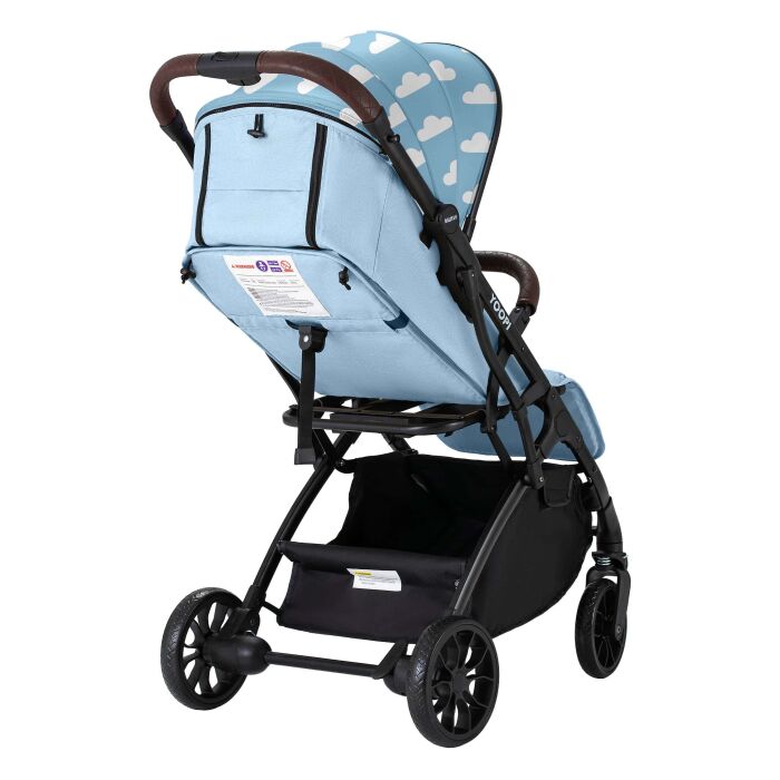 Daliya® YOOPI Reisebuggy, kompakt faltbar, mit Teleskopgriff, Flugzeug Buggy