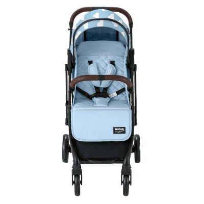 Daliya® YOOPI Reisebuggy, kompakt faltbar, mit Teleskopgriff, Flugzeug Buggy
