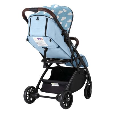 Daliya® YOOPI Reisebuggy, kompakt faltbar, mit Teleskopgriff, Flugzeug Buggy