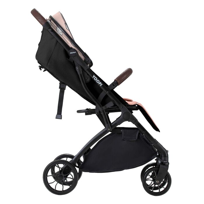 Daliya® YOOPI Reisebuggy, kompakt faltbar, mit Teleskopgriff, Flugzeug Buggy