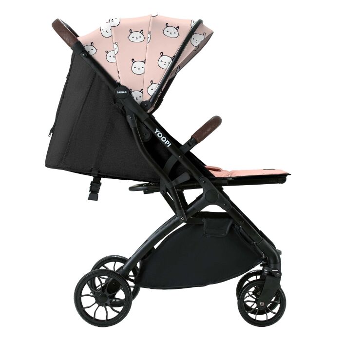 Daliya® YOOPI Reisebuggy, kompakt faltbar, mit Teleskopgriff, Flugzeug Buggy
