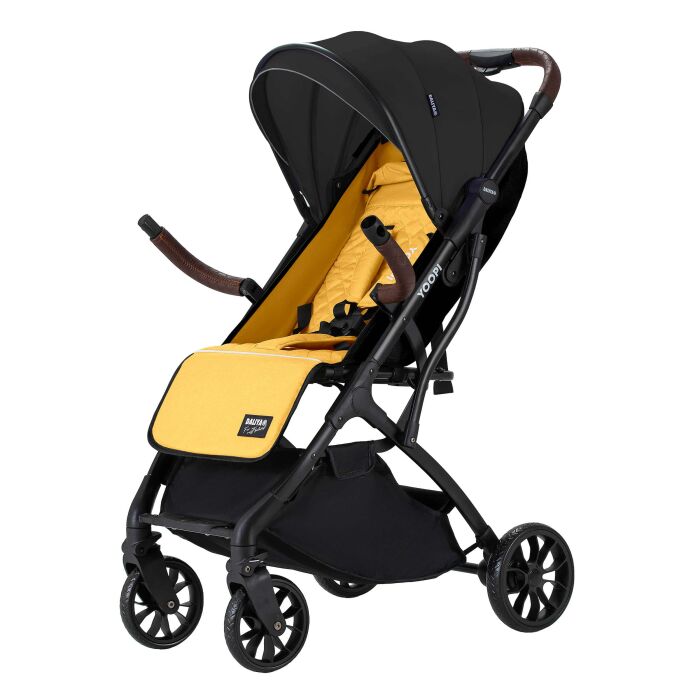 Daliya® YOOPI Reisebuggy, kompakt faltbar, mit Teleskopgriff, Flugzeug Buggy