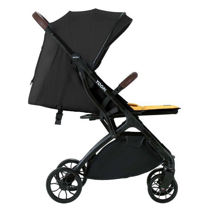 Daliya® YOOPI Reisebuggy, kompakt faltbar, mit Teleskopgriff, Flugzeug Buggy