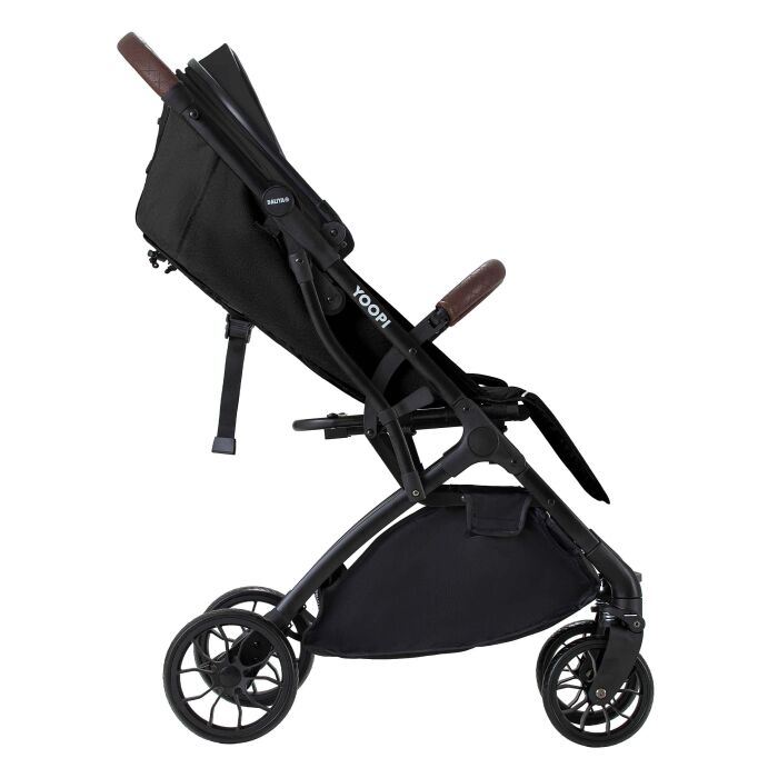 Daliya® YOOPI Reisebuggy, kompakt faltbar, mit Teleskopgriff, Flugzeug Buggy