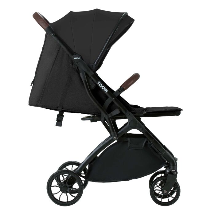 Daliya® YOOPI Reisebuggy, kompakt faltbar, mit Teleskopgriff, Flugzeug Buggy