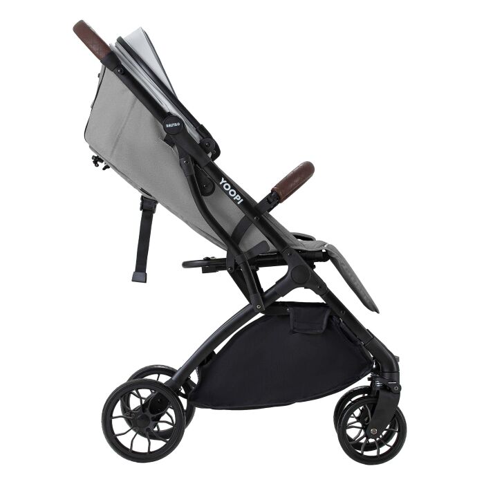 Daliya® YOOPI Reisebuggy, kompakt faltbar, mit Teleskopgriff, Flugzeug Buggy