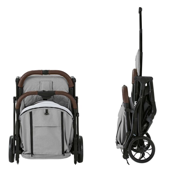 Daliya® YOOPI Reisebuggy, kompakt faltbar, mit Teleskopgriff, Flugzeug Buggy