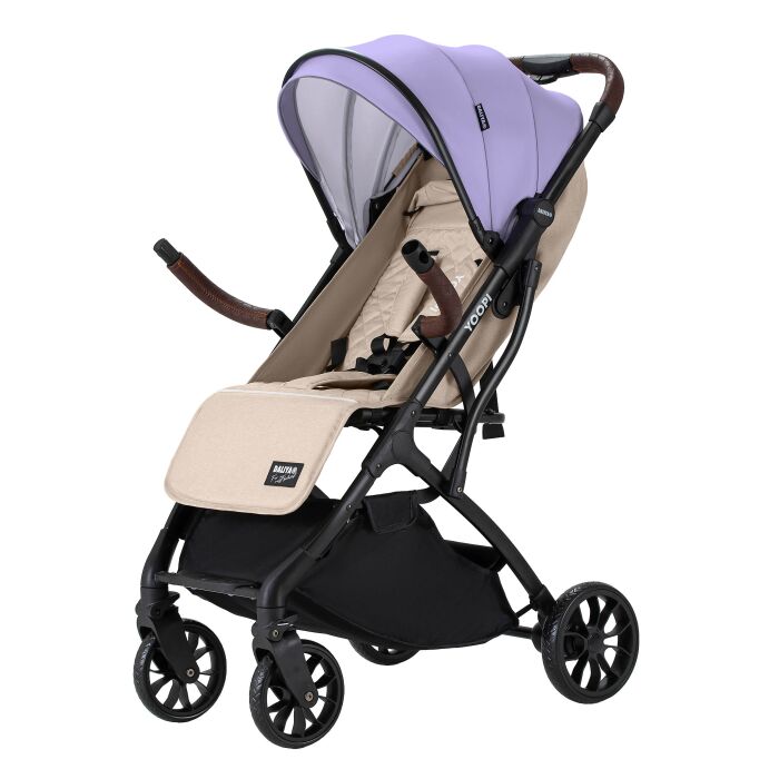 Daliya® YOOPI Reisebuggy, kompakt faltbar, mit Teleskopgriff, Flugzeug Buggy