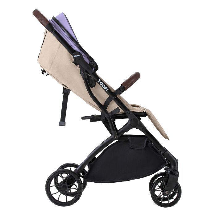 Daliya® YOOPI Reisebuggy, kompakt faltbar, mit Teleskopgriff, Flugzeug Buggy