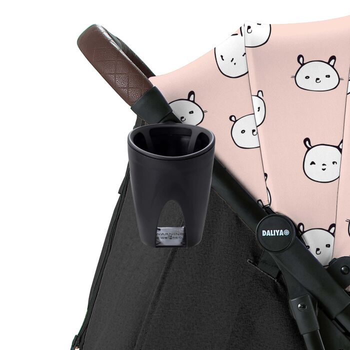 Daliya YOOPI Getränkehalter für Kinderwagen und Buggy, für runde Halterungen bis 1,4 cm Ø